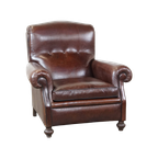 Comfortabele En Correcte Donkere Antieke Schapenleren Engelse Armchair In Zeer Goede Staat thumbnail 1