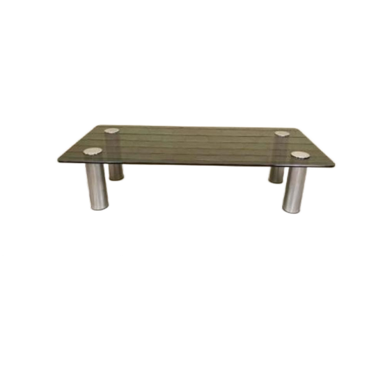 Vintage Design Glazen Salontafel, Marco Zanuso Voor Zanotta 1