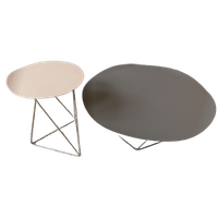 Leolux Coda Salontafel Grijs Epoxy