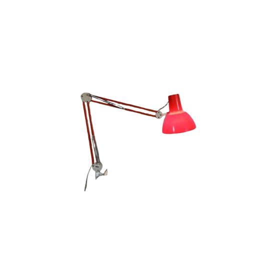 Vintage Luxo Tafellamp Bureaulamp Klemlamp 1