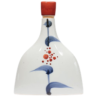 Vintage Tobe Ware Japans Porseleinen Sake Flesje