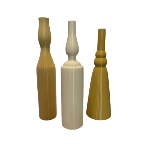 Classic Collection #1 Vases From Biomorandi, 2010S, Set Of 3