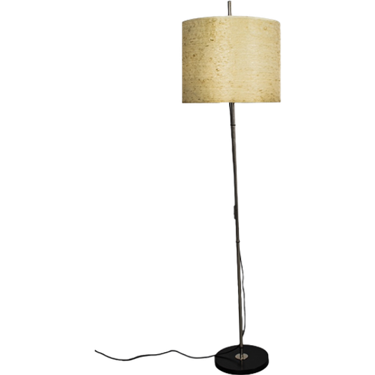 Vloerlamp Met Polyester Kap 61340 1