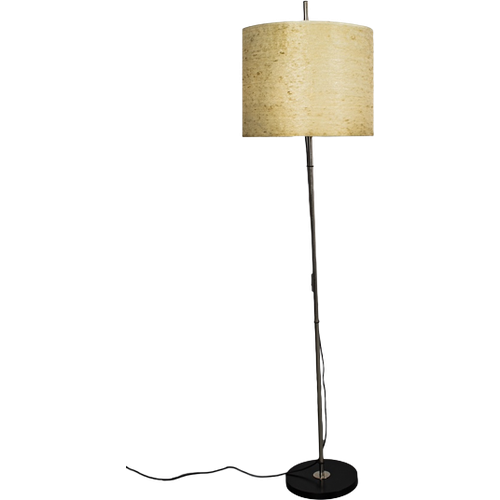 Vloerlamp Met Polyester Kap 61340