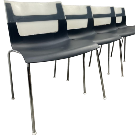 4x Design Stoel ‘otto’ Door Antonio Cittero, B&B Italia 1