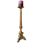 Hoge Messing Kerk Kandelaar thumbnail 1