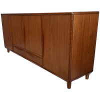 Danish Teak High Sideboard From Lyby Mobler, 1960s