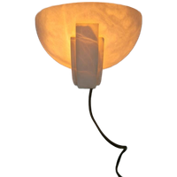 Art Deco Revival Albast Wandlamp