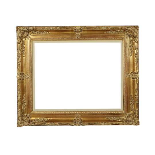 Prachtige Houten Barok Stijl Lijst Klassiek Goud 84x74cm 1