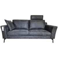 30% Korting - Montel Montelex Remini - 3 Zits - Antraciet