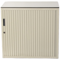 Aspa Roldeurkast, Lichtgrijs, 74 X 80 Cm, Incl. 1 Legbord