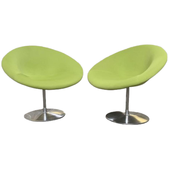 2 Globe Draaistoelen Van Pierre Paulin Voor Artifort 1