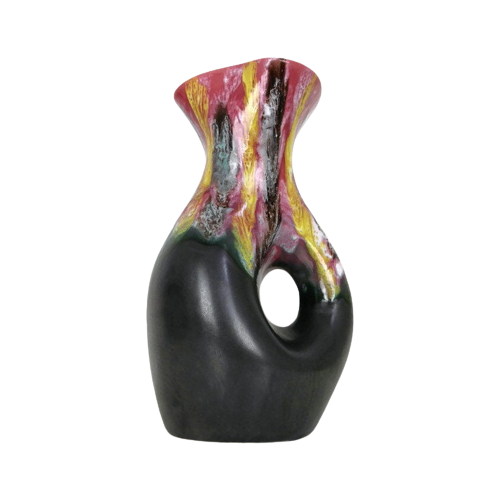 Vallauris Vintage Abstract Vase 'Mc'