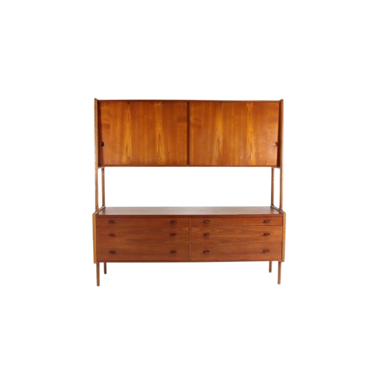 Vintage Hans Wegner Voor Ry Mobler Ry-20 Kast Highboard 1