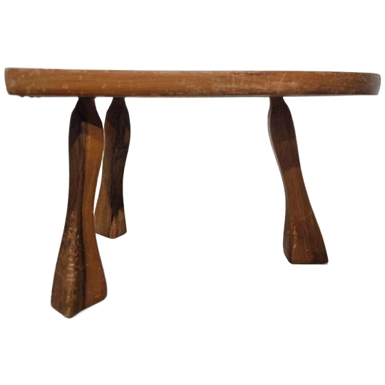 Vintage Organisch Boomstam Tafeltje 1