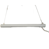 Massive Design Fluorescente Tube Lamp (jaren 70/80, Wit)