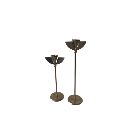 Set Vintage Kandelaars Memphis Milano Stijl | Kerst 1