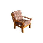 Vintage Fauteuil | Jaren 60 | Pine | Zweeds thumbnail 1