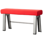 Frontseat Ontvangstbank, Rood, 140 X 35 Cm thumbnail 1