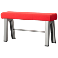 Frontseat Ontvangstbank, Rood, 140 X 35 Cm