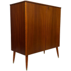 Vintage Kastje Compact Dressoir Jaren 60 Teak Fineer Zweden thumbnail 1