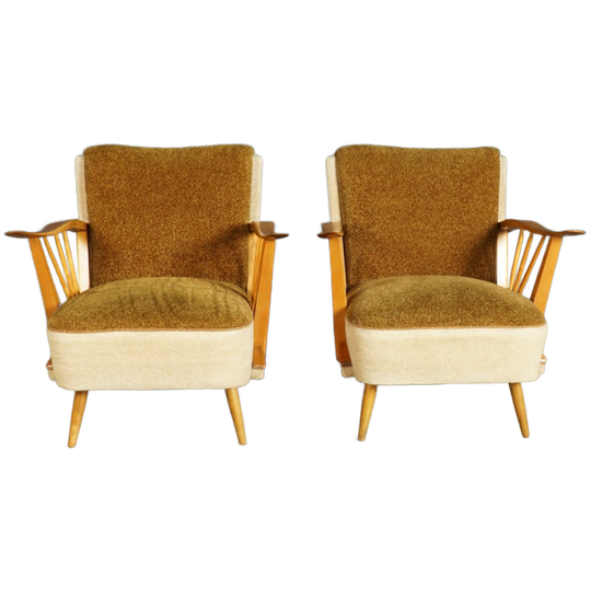 Vintage Cocktailfauteuils – Duo-tone – Jaren 60 1