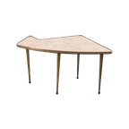 1960’s Italian Modern Sculptural Side Table / Bijzettafel thumbnail 1