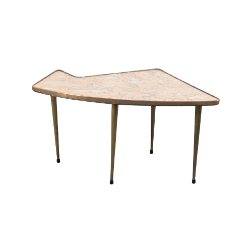 1960’S Italian Modern Sculptural Side Table / Bijzettafel