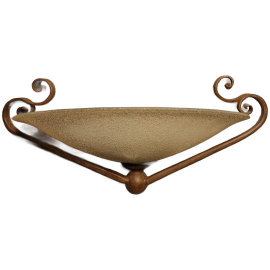 Lipparini Wandlamp Met Antiek Mat Glas 1