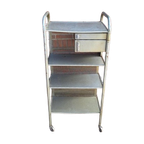 Vintage Design Trolley Van Heliolithe (uit Frankrijk). thumbnail 1