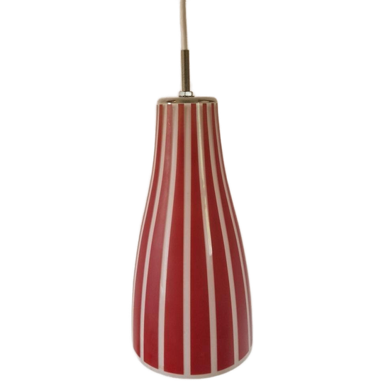 Vintage Glazen Hanglamp Design 1