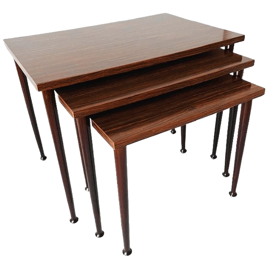 Mid-century Modern Deens Design Mimiset Bijzettafels 1960’s 1