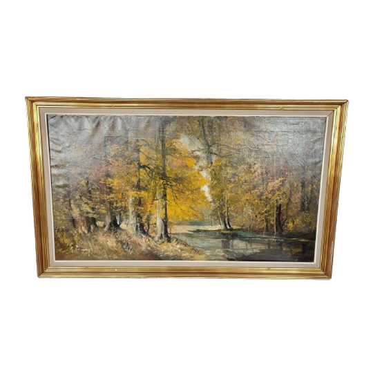Groot Schilderij - Het Bos 1