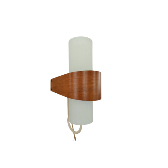 Vintage Louis Kalff Philips Wandlamp Wandlampje Lamp 1