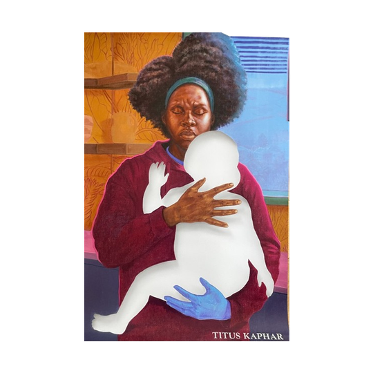 Titus Kaphar, Analogous Colors (2020), Exibition Poster, Printed In The Usa 1