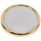 Vintage Messing Plafondlamp Wit Glas Brass Allum Regency ‘70 thumbnail 1
