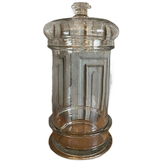 19e Eeuwse Snoeppot Antiek Glas Frans 1
