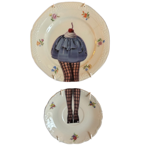 Handgemaakt Vintage Wandbord – Uniek Decoratief Bord 1