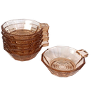 Vintage Schaaltjes Roze Glas thumbnail 1