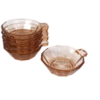 Vintage Schaaltjes Roze Glas