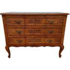 Vintage Queen Ann Ladekastje, Commode Dressoir Ladekast Badkamermeubel 307 thumbnail 1