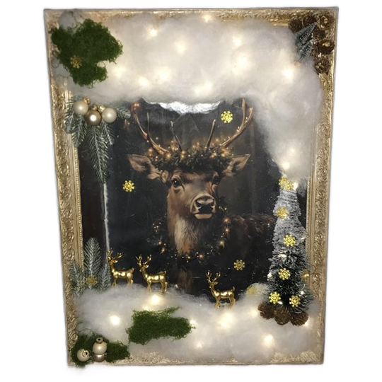 Prachtig Kerst Schilderij 1