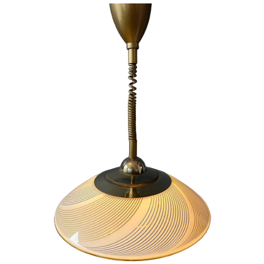 Mid Century Vintage Hollywood Regency Hanglamp 1