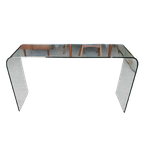 Glazen Design, Sidetable Console In Fiam Stijl thumbnail 1