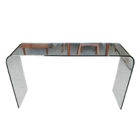 Glazen Design, Sidetable Console In Fiam Stijl