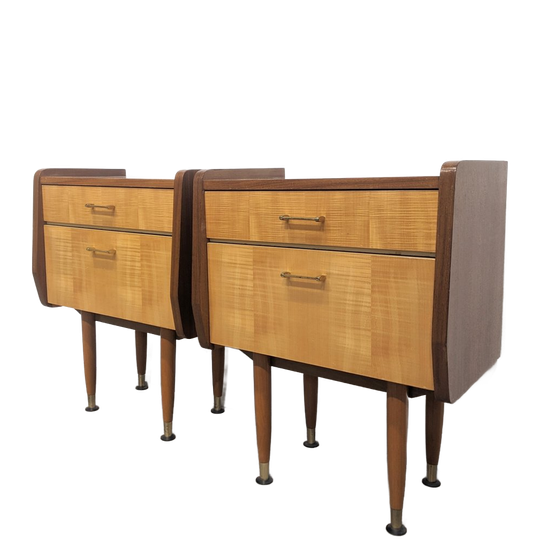 Pair Of Bedside Tables, 1960s. 1