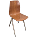 Galvanitas S22. Vintage Schoolstoel, Stapelbaar. thumbnail 1