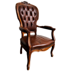 Vintage Barok Lounge Fauteuil / Stoel / Eenzit thumbnail 1