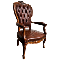 Vintage Barok Lounge Fauteuil / Stoel / Eenzit
