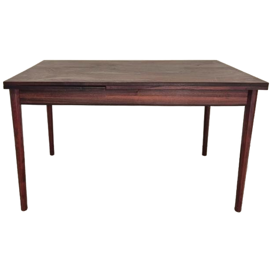 Vintage Deense Pallisander Uitschuifbare Eettafel 1